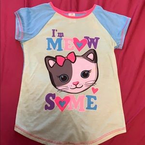 Kids size pajama shirt